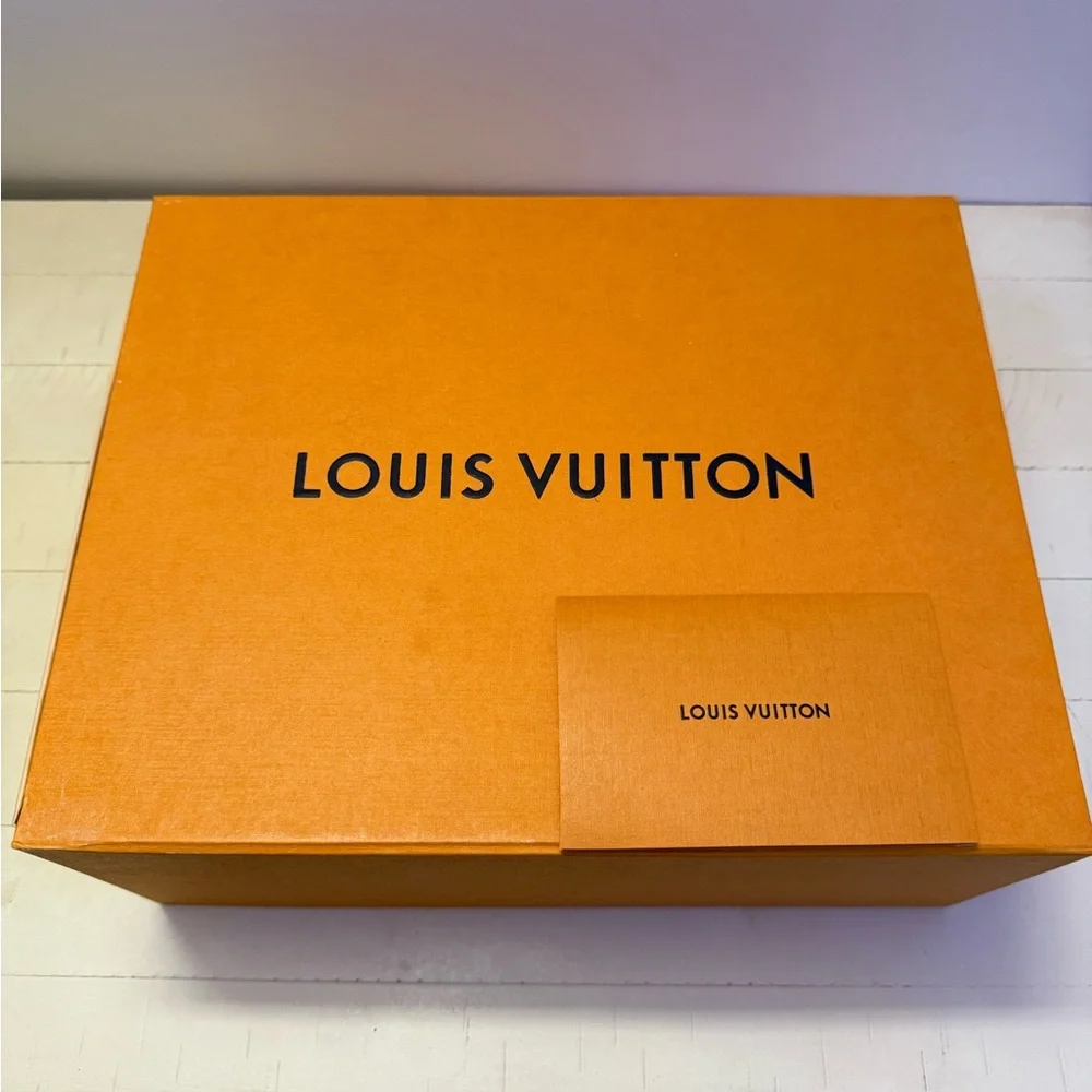 Louis Vuitton Blue Denim Men's Shoes - Picture 11 of 12